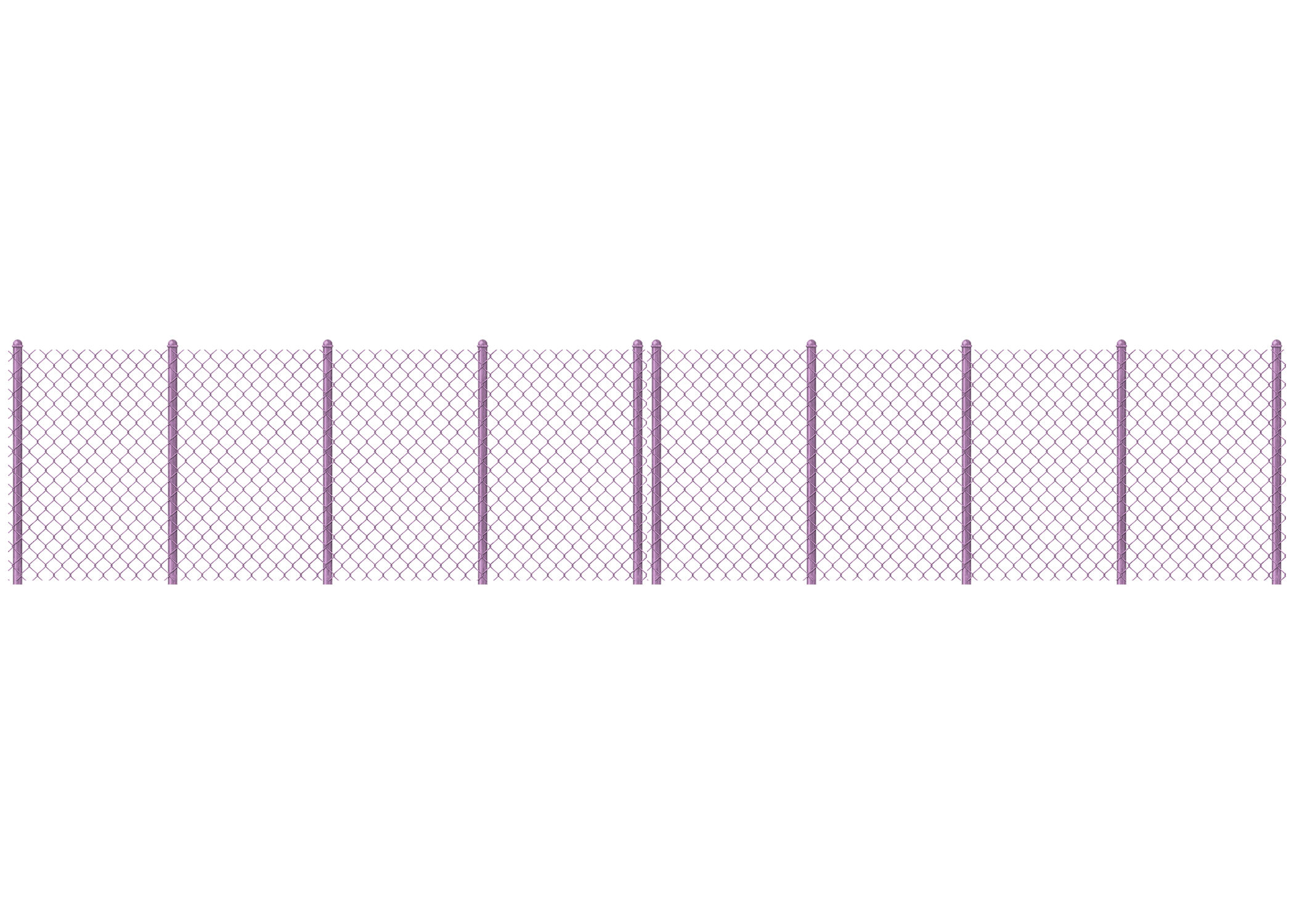 A pink chainlink fence that stretches from one border of the computer screen to the other, effectively cutting the zine in two.